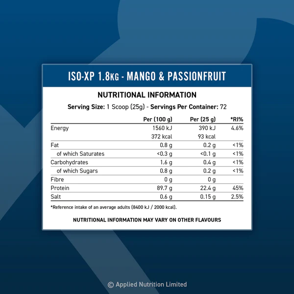 Applied Nutrition - ISO XP Strawberry Flavour 2kg