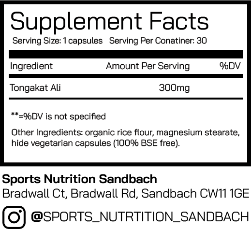 SN - Tongkat Ali - Male Health Support