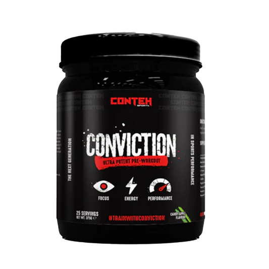Conteh Sports - Conviction Pre-workout Candy Apple Flavour