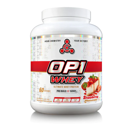 Chemical Warfare - OP1 Whey Protein Strawberry Shortcake Flavour