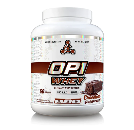 Chemical Warfare - OP1 Whey Protein Chocolate Fudge Cake Flavour