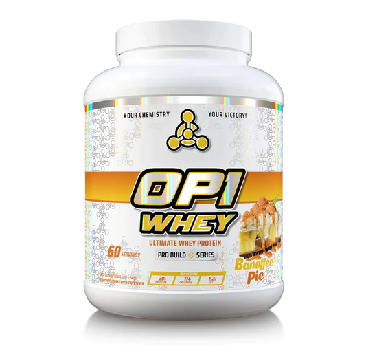 Chemical Warfare - OP1 Whey Protein Banoffee Flavour