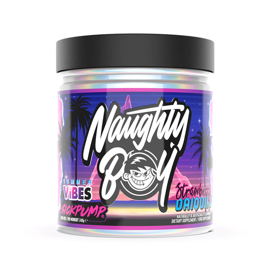 Naughty Boy Sickpump® Pre-workout Summer Vibes - Strawberry Daiquiri Flavour